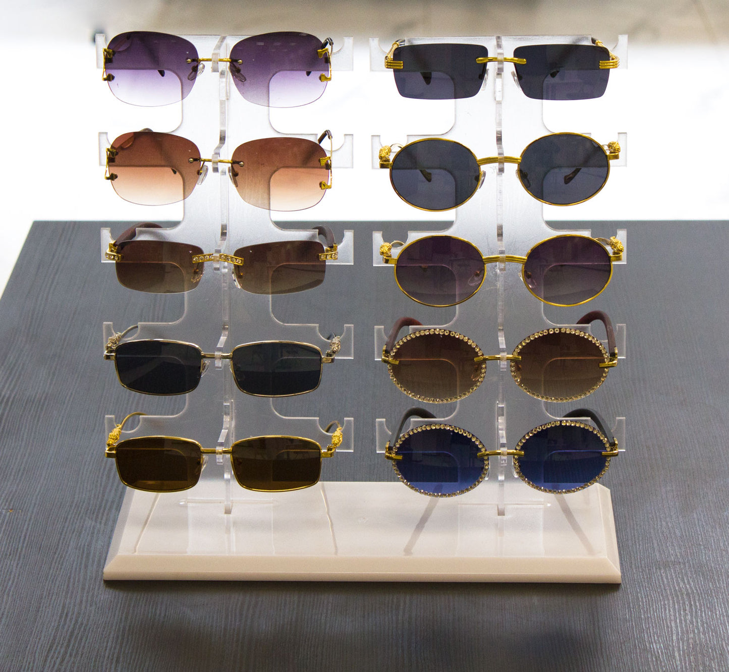 Display-Sunglass Display Rack (10 pcs) B1025