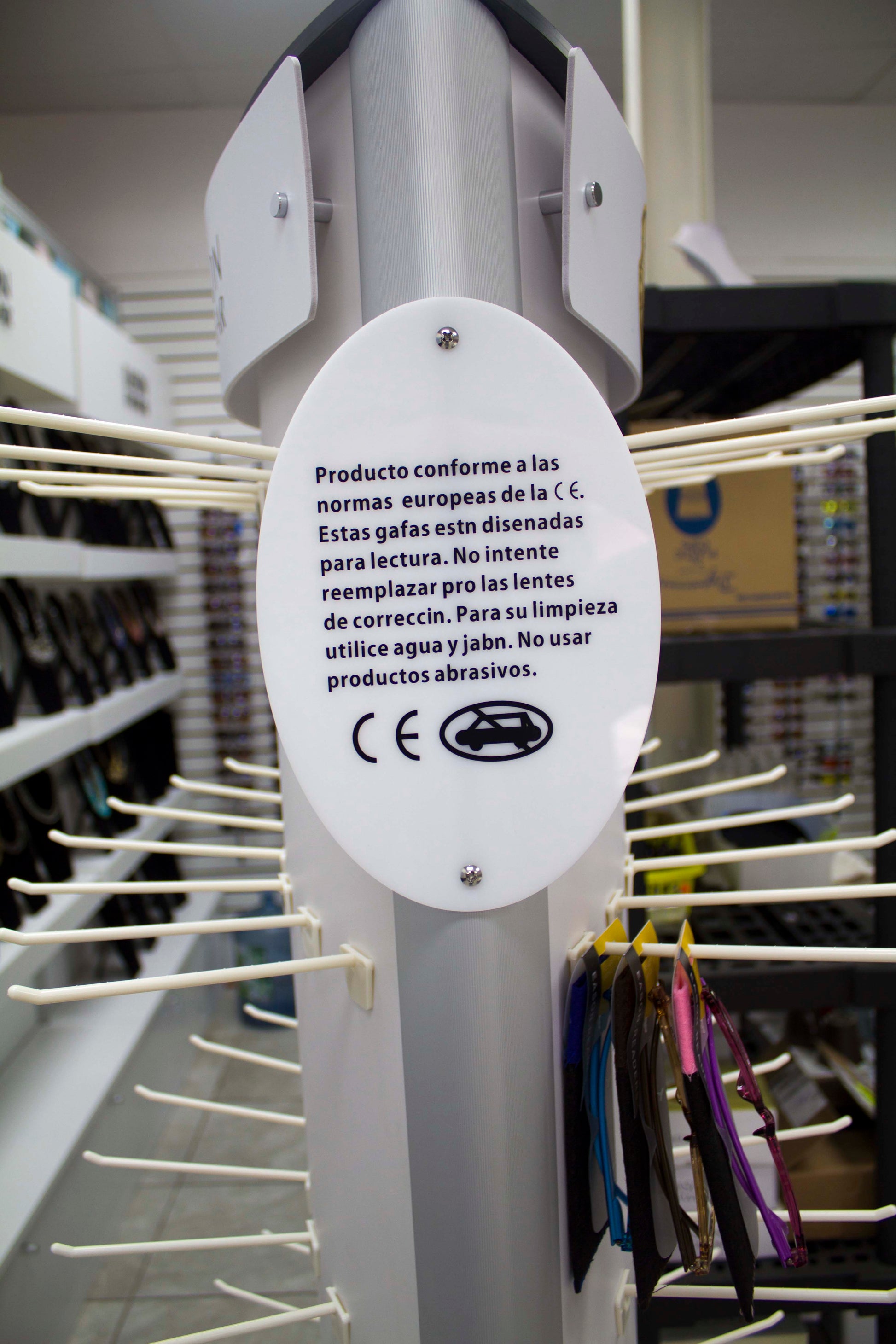 Display-Reading Glasses Display Rack A